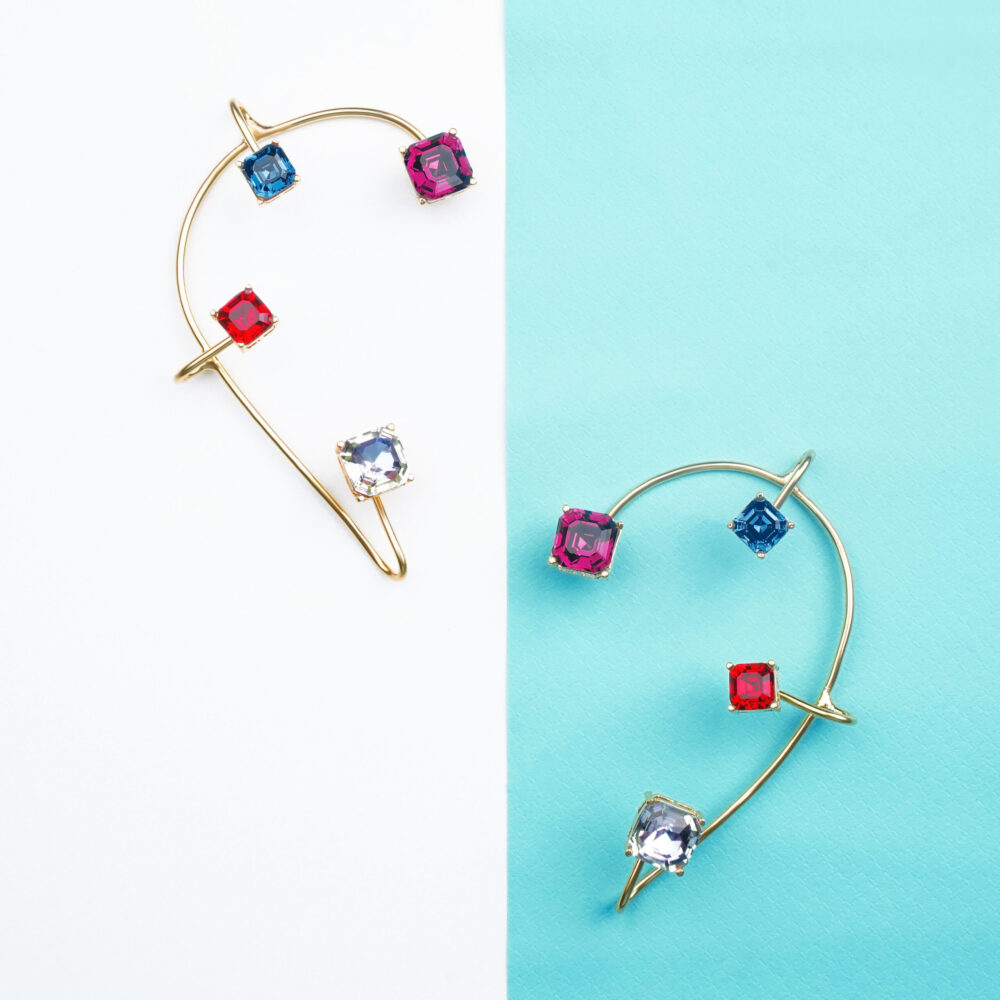 Koren Butterfly Ear Cuff Multicolour for Girls and Womens