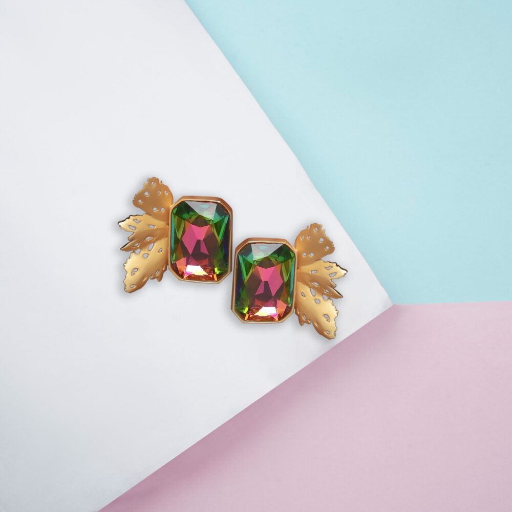 Elegant Crystal Stud Earrings for Women