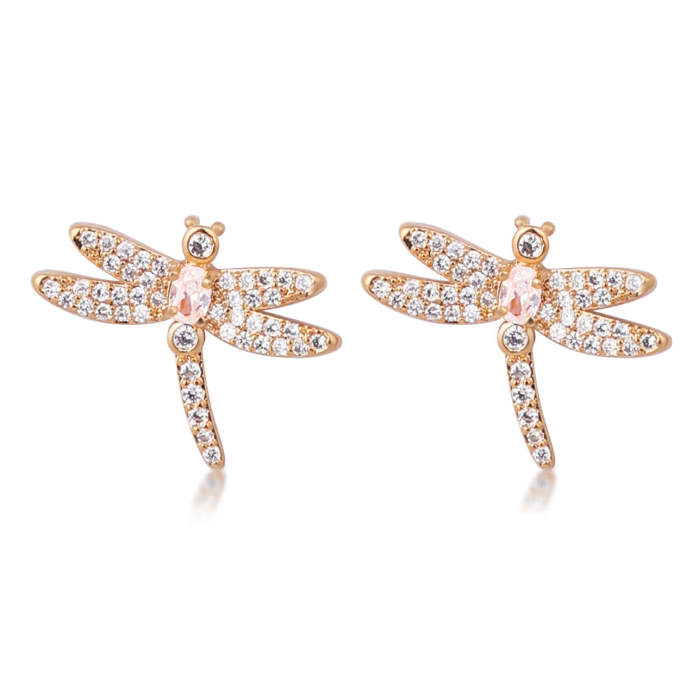 Dragonfly Stud Earrings for Women