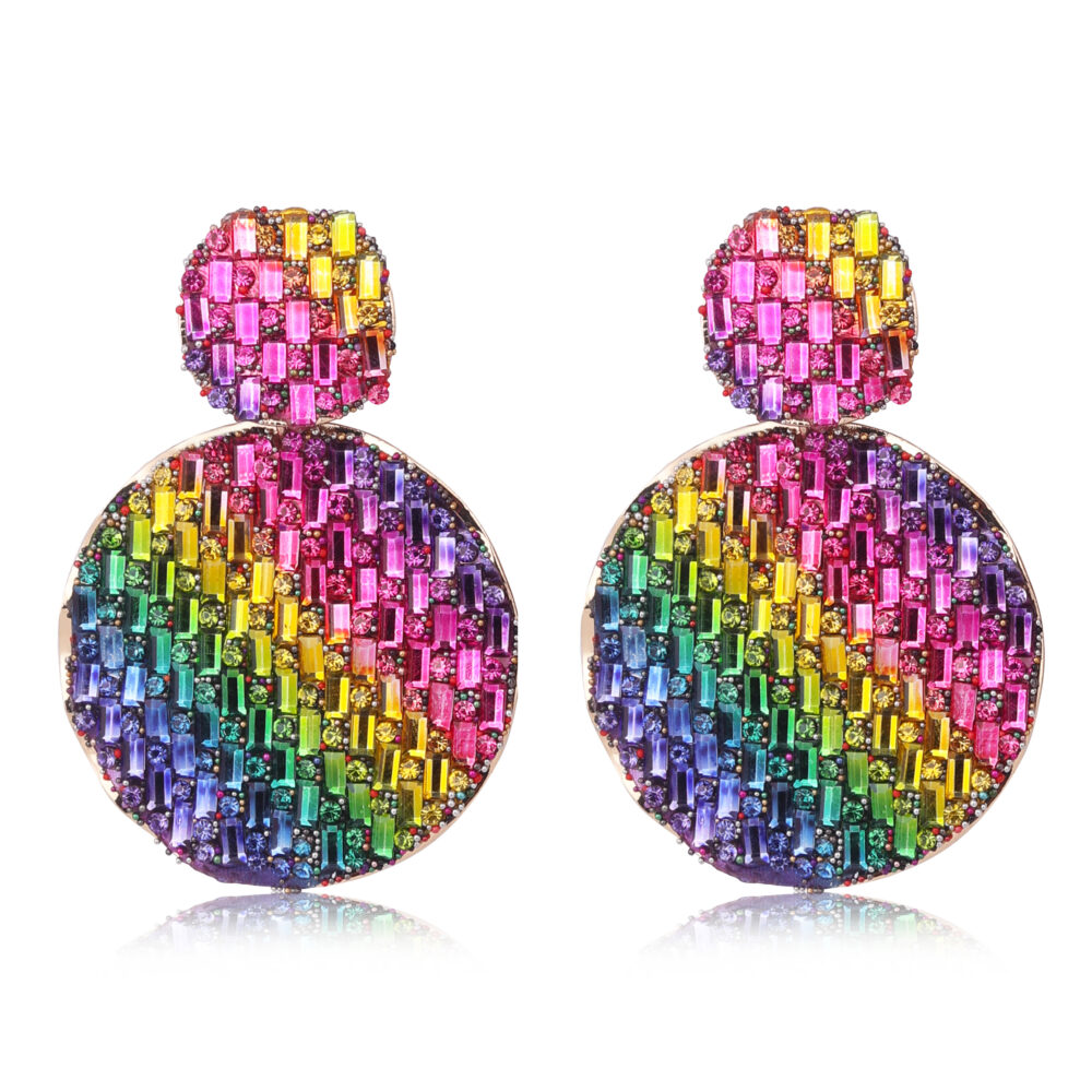Swarovski Multicoloured Earrings for Women